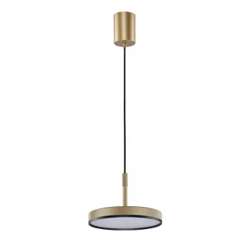 Candeeiro de suspensão NO NAME LAMP DOM 24W 3K dourado