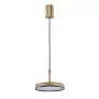 Candeeiro de suspensão NO NAME LAMP DOM 24W 3K dourado