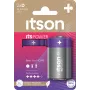 Pilha alcalina D itson itsPOWER, embalagem de 2 (LR20IPO/2CP)