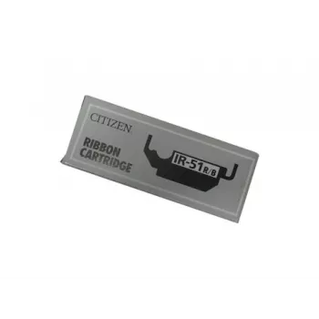 Cassete de fita compatível Epson Citizen IR/51 preta vermelha - original