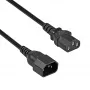 Akyga AK-PC-07C Cabo de extensão CU IEC C13 para C14 3m preto