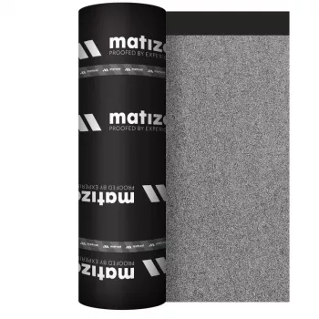 BASE V Base para cartão de alcatrão S3.0 S-F 10m2 - membrana betuminosa soldável modificada com SBS, reforçada com fibra de vidro, areado, 3mm, rolo 1m x 10m, preto/cinzento