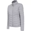 4F Casaco de senhora H4L21 KUDP003 27M, cinzento claro frio mesclado, S