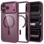Tech-Protect Magmat Capa transparente MagSafe para iPhone 17 Pro Max / 18 Pro Max - vermelho cereja escuro