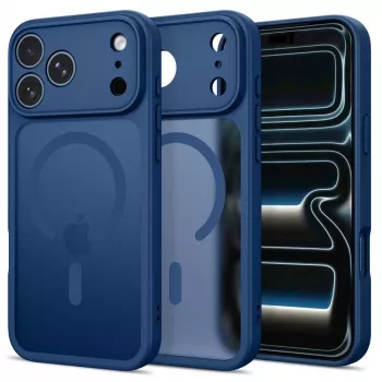 Tech-Protect BasicMag Capa MagSafe para iPhone 17 Pro / 18 Pro - azul-escuro mate