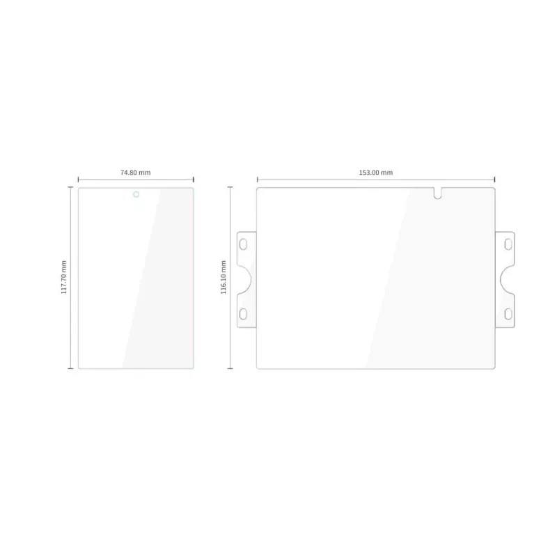 TECH-PROTECT Easy Set Fit+ Conjunto de proteção 4-em-1 para Samsung Galaxy Z Fold 8 – transparente (película e vidro)