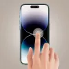 Tech-Protect Glass Fit+ Proteção de ecrã em vidro temperado para Apple iPhone 13/13 Pro/14/16e/17e, moldura preta, pack de 2