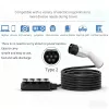 AKYGA AK-SC-E27 V2L Adaptador Type 2 para 4x Schuko 16A 3m