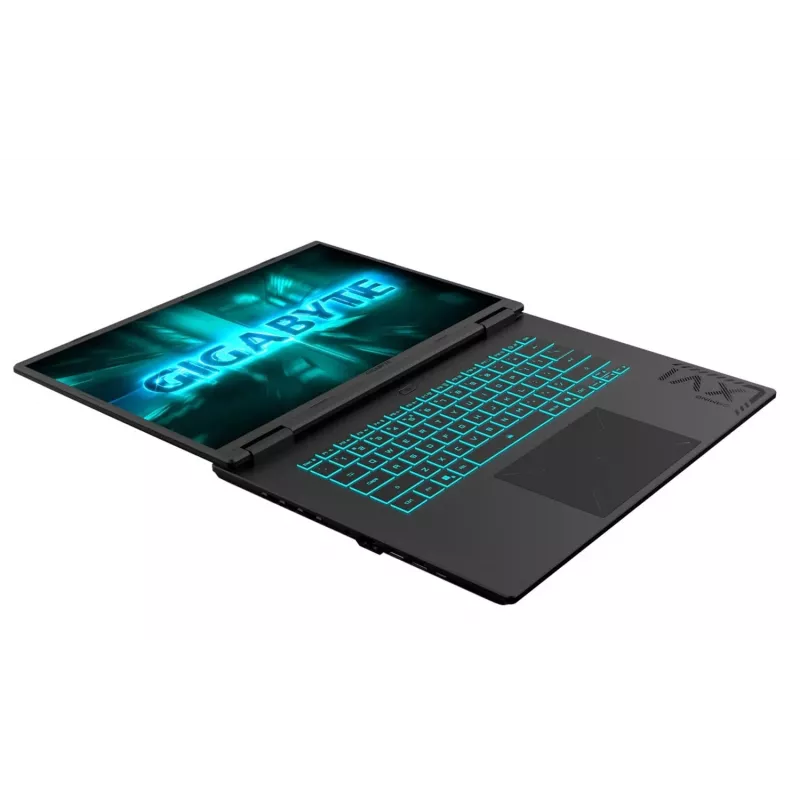 GIGABYTE Portátil gaming A16 16 polegadas 165Hz - AMD Ryzen 7 260, 32GB RAM, 512GB SSD + 1TB HDD, NVIDIA GeForce RTX 5060, sem sistema operativo