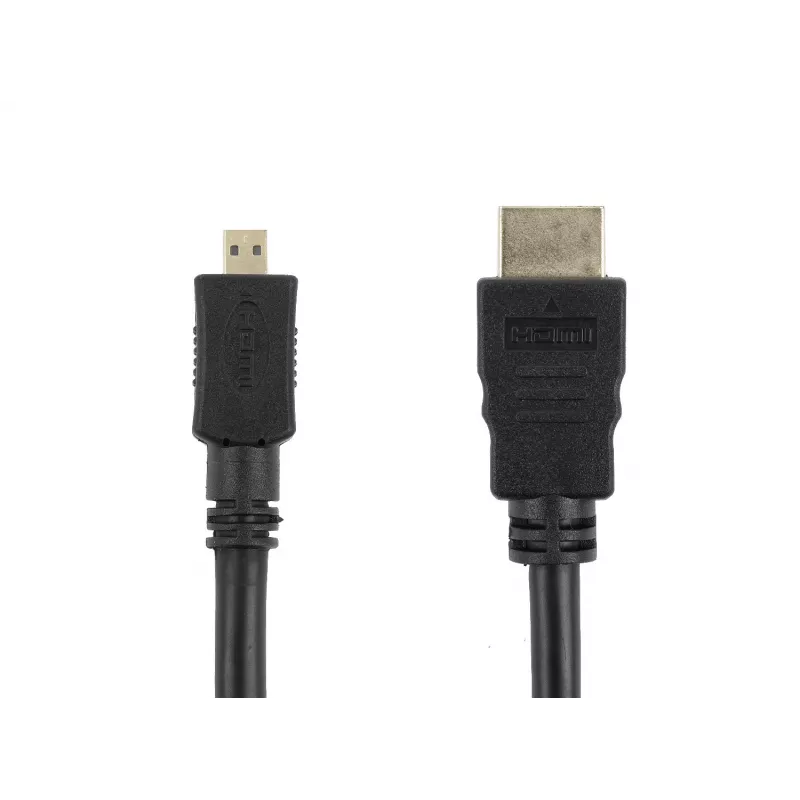 Cabo Accura HDMI para Micro-HDMI 1,8 m 4K High-Speed com Ethernet preto