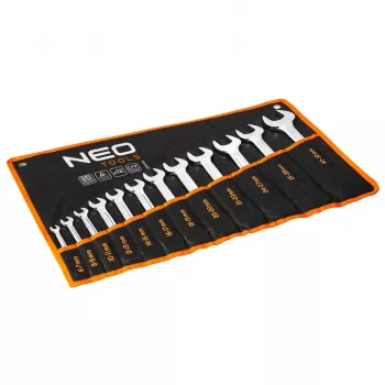 NEO TOOLS conjunto de chaves de bocas duplas 6-32 mm, 12 peças