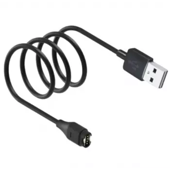 Cabo de carregamento USB-A Beline para smartwatches Garmin 1m preto