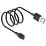 Cabo de carregamento USB-A Beline para smartwatches Garmin 1m preto
