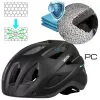 Capacete de bicicleta Kask Active com LED, preto mate, tamanho L VA0424BML Vayox