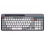 Teclado sem fios TRACER SHARP, 2,4 GHz, tamanho completo, QWERTY, preto