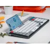 Teclado sem fios TRACER SHARP, 2,4 GHz, tamanho completo, QWERTY, preto