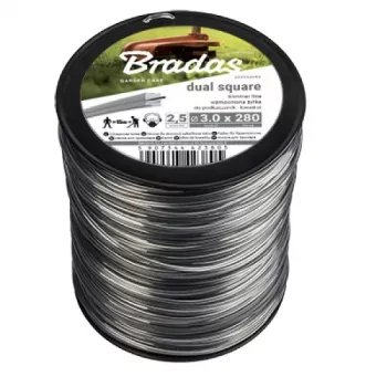 Arame para plantas Bradas ZRK3025KG 30m verde, 2,5mm núcleo de aço com revestimento plástico e cortador