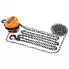 NEO TOOLS Talha de corrente manual 1 tonelada 3 m com corrente de carga de 6 mm e travão de catraca dupla