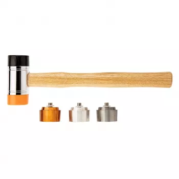 NEO TOOLS Martelo de faces macias com insertos substituíveis 660 g, 45 mm, cabo de fibra de vidro