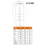 NEO Tools 81-231-XXXL Calças de proteção cinzento/preto