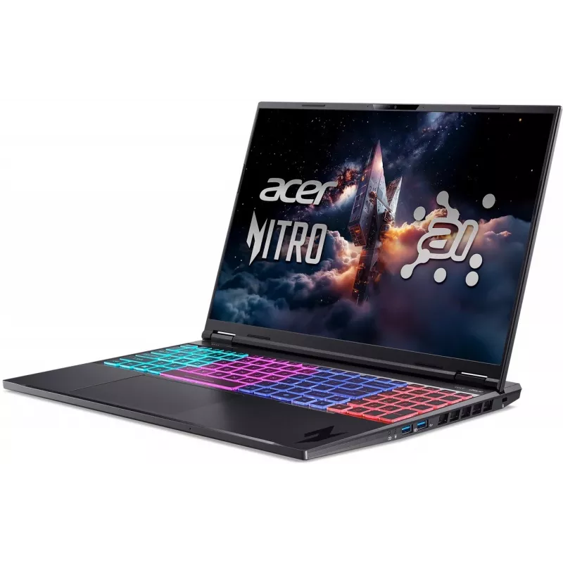 Portátil gaming Acer Nitro 16 AI - AMD Ryzen AI 9 365, 16
