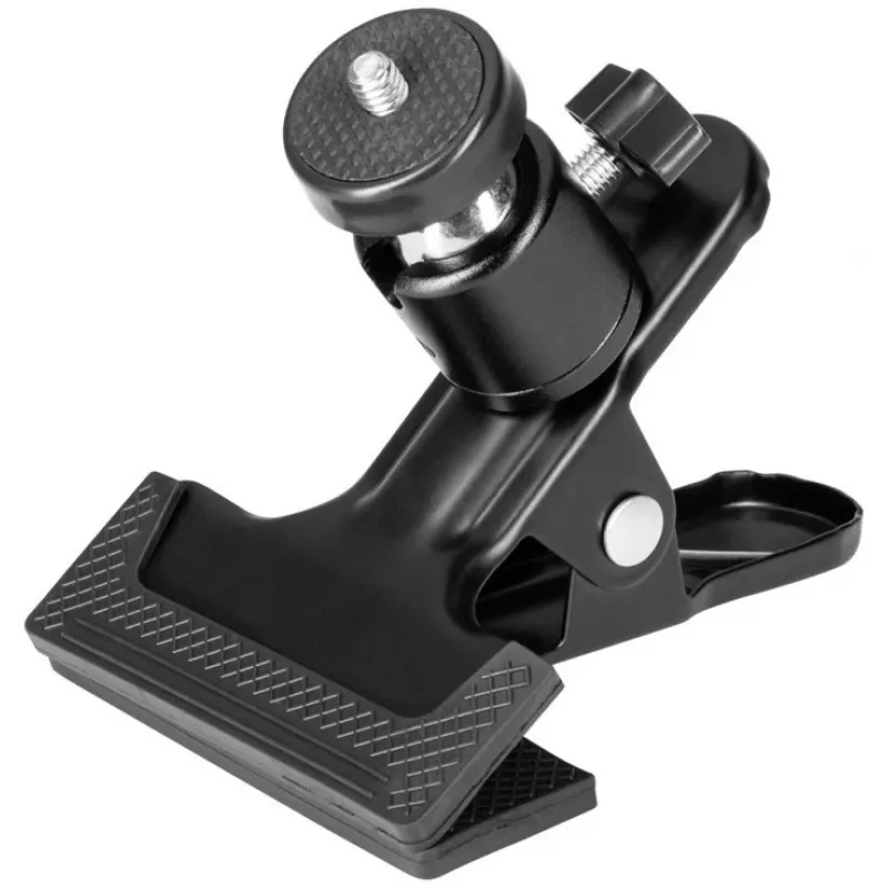 Camrock BH-1 grampo universal com mini cabeça esférica, capacidade de carga 1 kg, alumínio (CR2158)
