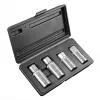Conjunto de extratores de pinos NEO TOOLS 4 peças, conjunto de ferramentas para desbloquear contactos com maleta rígida