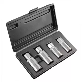 Conjunto de extratores de pinos NEO TOOLS 4 peças, conjunto de ferramentas para desbloquear contactos com maleta rígida