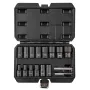 NEO TOOLS conjunto de chaves de caixa 1/2 para porcas danificadas, 16 pcs