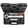 NEO TOOLS Conjunto de ferramentas de distribuição para motores diesel BMW, Land Rover, Opel (M41, M47, M57, TD4, TD6, X25DT, Y25DT) - conjunto de 15-20 peças em mala de plástico