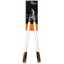 NEO TOOLS 15-252 Tesoura de poda de corte passante 200 mm, lâmina revestida a PTFE em aço de carbono de alta qualidade, punhos ergonómicos com bloqueio de segurança