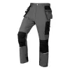 NEO TOOLS Mix&Match Calças de trabalho 4-way stretch com reforço Cordura, cinzento/preto, tamanho XXXL