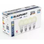 Blaupunkt lâmpada LED E27 A60 570 lm 6W 2700K, 4 unidades (BLAUPUNKT-E27-6W-WW-4)