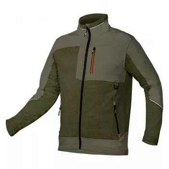 NEO TOOLS Sweatshirt softshell OUTDOOR verde-garrafa XXXL