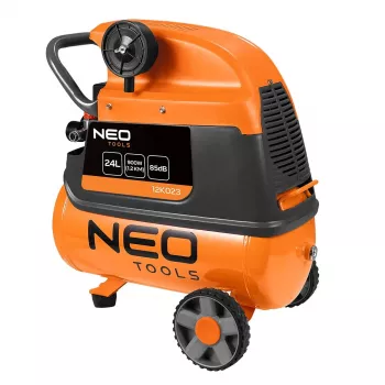 NEO TOOLS Compressor de ar lubrificado a óleo 24 L 1,5 kW 8 bar 230V