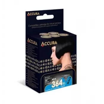 Accura Cartucho de tinta preto compatível HP 364XL (CN684EE) – alta capacidade 550 páginas