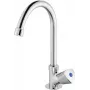 DEANTE BEZ 062L Misturadora monocomando de cozinha cromada com bica giratória 360° e arejador economizador de água