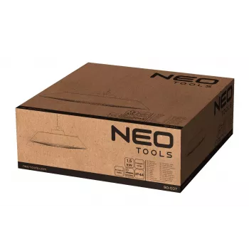NEO TOOLS 90-037 Aquecedor elétrico 2000W PTC cerâmico com termostato ajustável, proteção contra sobreaquecimento e queda, pega de transporte, preto/cinzento