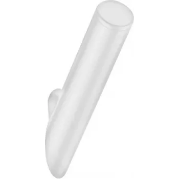 DEANTE Gancho simples 100mm aço galvanizado para paredes perfuradas