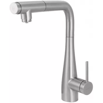 DEANTE BRE_F75M Torneira de cozinha com ligação para filtro de água e bica extensível, cromado