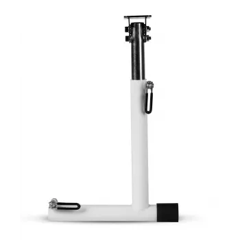 Wheel Stand Pro RGS DD Branco Suporte de volante de corrida para volantes Direct Drive