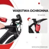 Cadeado de cabo retrátil Rockbros 32420981001 vermelho - fechadura de combinação de 3 dígitos, 90 cm de aço entrançado