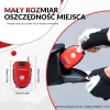 Cadeado de cabo retrátil Rockbros 32420981001 vermelho - fechadura de combinação de 3 dígitos, 90 cm de aço entrançado