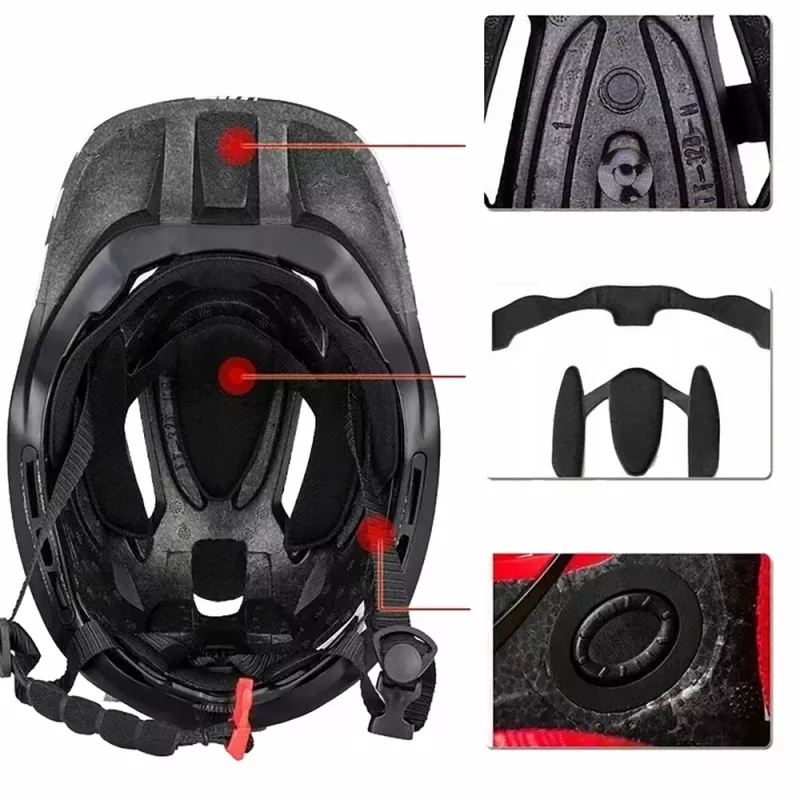 Rockbros TT-32SBPP-S capacete de bicicleta para criança convertível com proteção de queixo removível, roxo-rosa, tamanho S (48-53 cm)