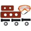 LEAN TOYS conjunto Handyman cinto berbequim chave de fendas alicate martelo - conjunto de ferramentas de brincar de 12 peças para criança