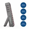MEDIVON Lumera painel de fototerapia LED, luz vermelha e infravermelha, 120 LEDs, 630–1060 nm