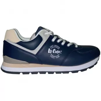Lee Cooper homem sapatos casuais de atacador azul-marinho LCJ-23-31-3075M