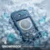 Capa impermeável IP68 Crong Seal para iPhone 17 Pro (preto)