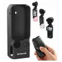 Capa de proteção TPU SUNNYLIFE OP4-BHT200-D para DJI Osmo Pocket 3 / 4 / 4P - preto