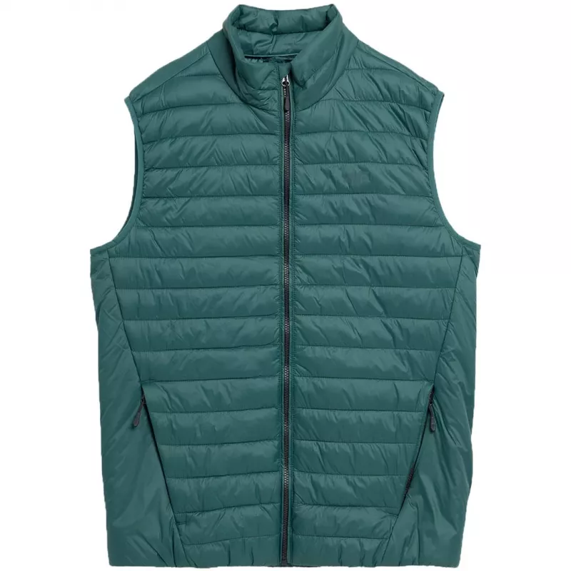 Colete acolchoado para homem 4F M062 verde tamanho L